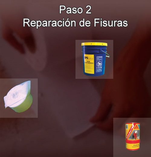Paso 2 reparación de fisuras pisos ultradelgados SPG